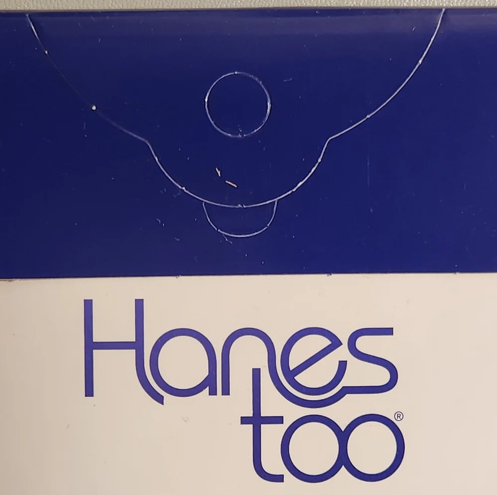 Hanes Too Knee Highs Black Day Sheer Pantyhose New 2 Boxes of 3 OSFM 2/$20